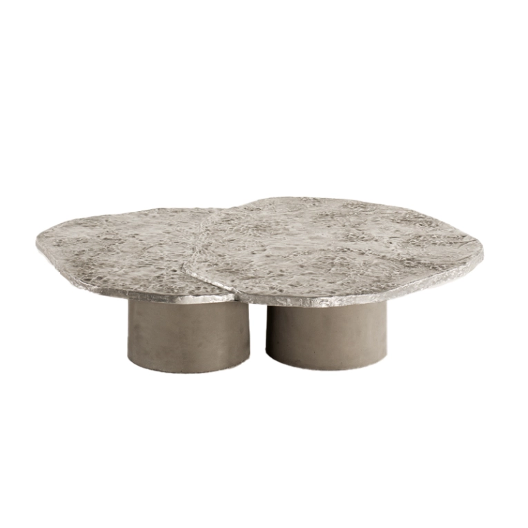 Table basse BRUT Ciment gris TACCHINI
