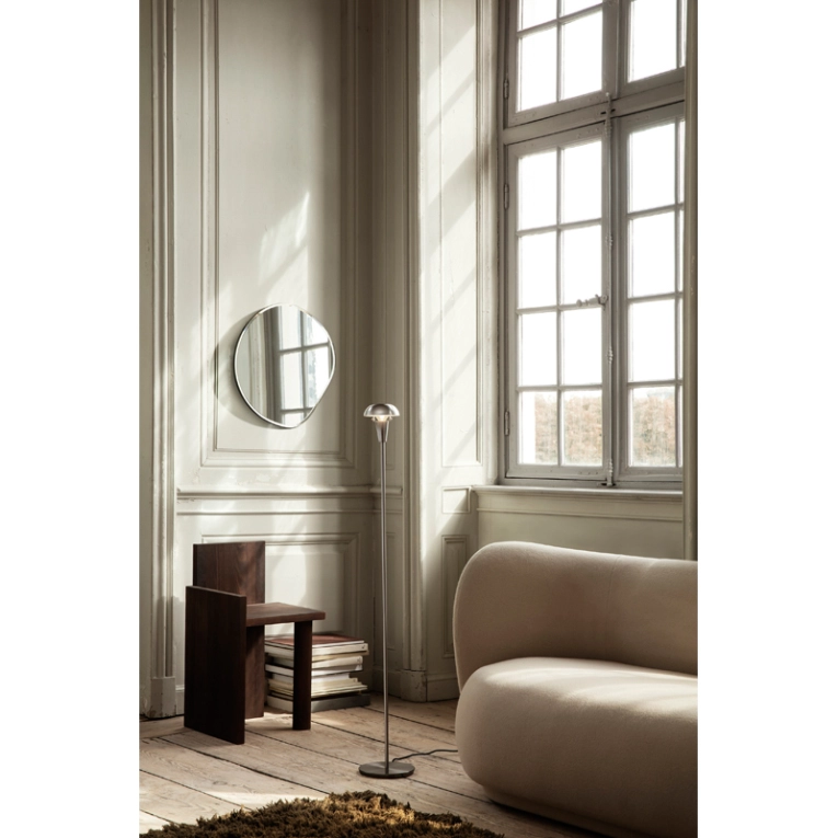 Miroir Miroir POND S Chrome foncé FERM LIVING