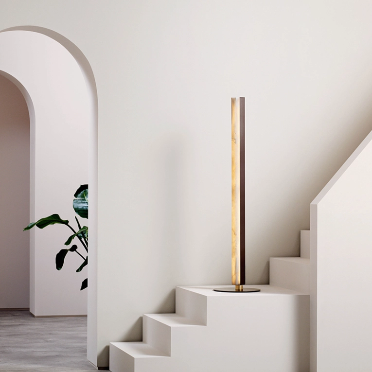 Lampadaire ARTES Bronze/ laiton CTO LIGHTING