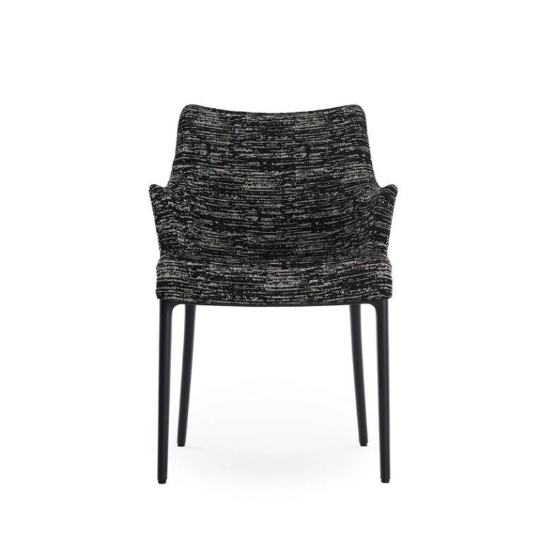 Chaise ELEGANZA NIA Melange noir KARTELL