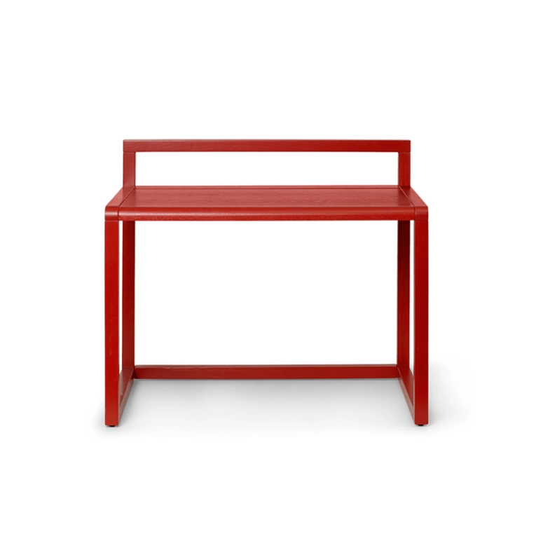 Bureau enfant Bureau enfant LITTLE ARCHITECT Rouge coquelicot FERM LIVING