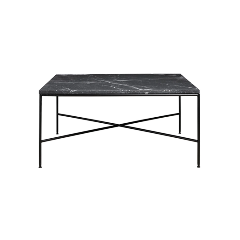 Table basse PLANNER 80x80 Charbon FRITZ HANSEN
