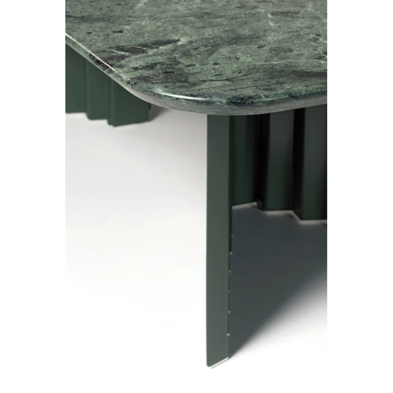 Table d'appoint guéridon PLEC small marbre Vert RS BARCELONA