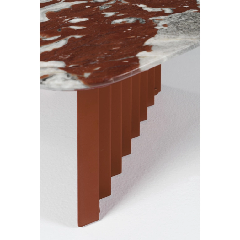 Table basse PLEC medium marbre Terracotta RS BARCELONA