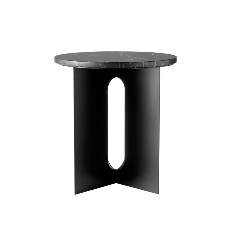 Table d'appoint guéridon ANDROGYNE Noir AUDO COPENHAGEN