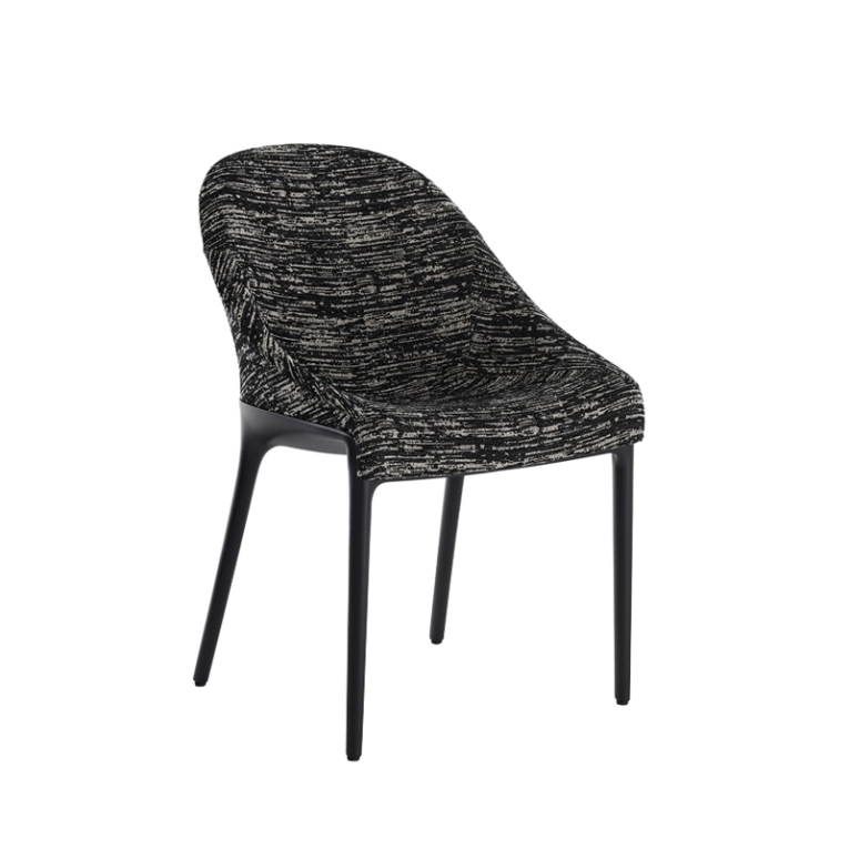 Chaise ELEGANZA ELA Melange noir KARTELL