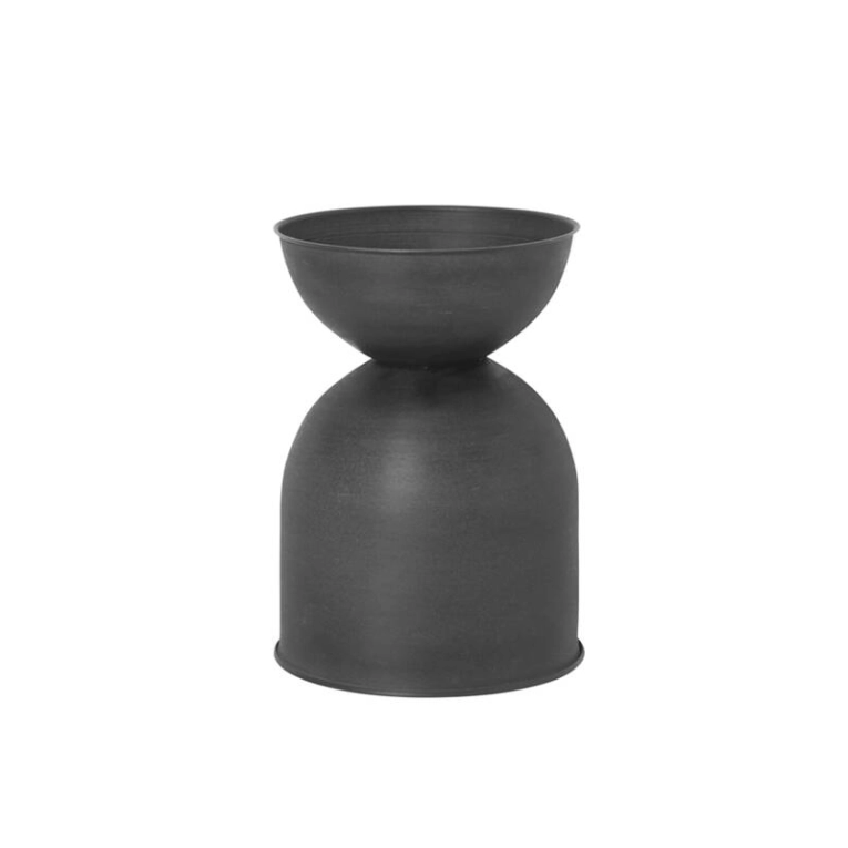 Pot et jardinière Pots HOURGLASS S Noir FERM LIVING