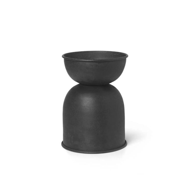 Pot et jardinière Pot HOURGLASS XS Noir FERM LIVING