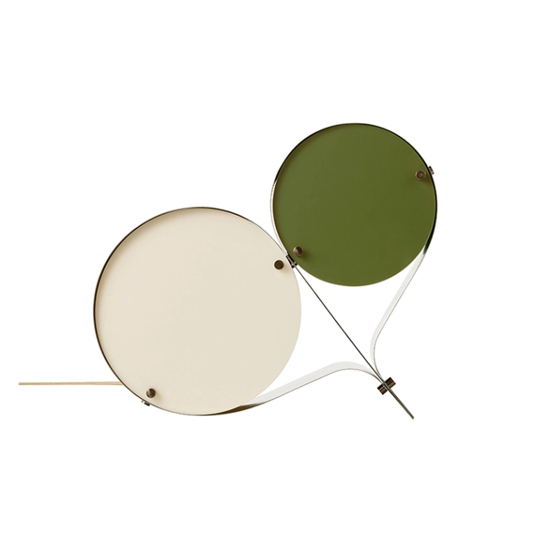 Lampe à poser COPPIA Ivoire/ olive GUBI