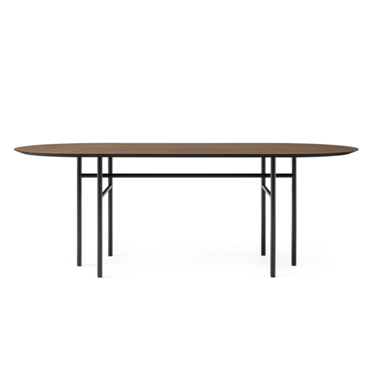 Table SNAREGADE Ovale Chêne foncé AUDO COPENHAGEN