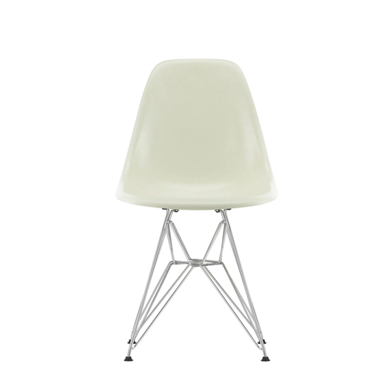 Chaise EAMES FIBERGLASS CHAIR DSR Parchemin Eames VITRA