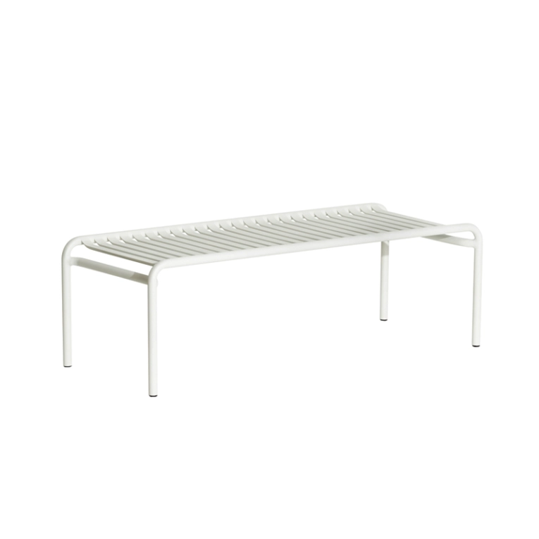 Table basse extérieur WEEK-END large Blanc PETITE FRITURE