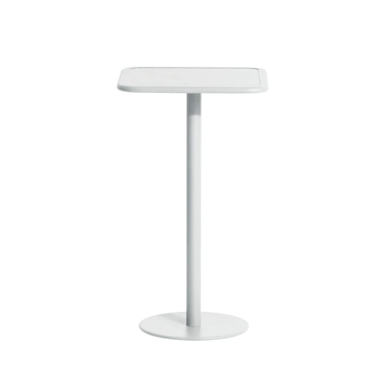 Table extérieur Mange-debout WEEK-END carré Gris perle PETITE FRITURE