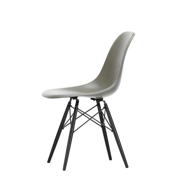 Chaise EAMES FIBERGLASS CHAIR DSW Terre d'ombre Eames VITRA
