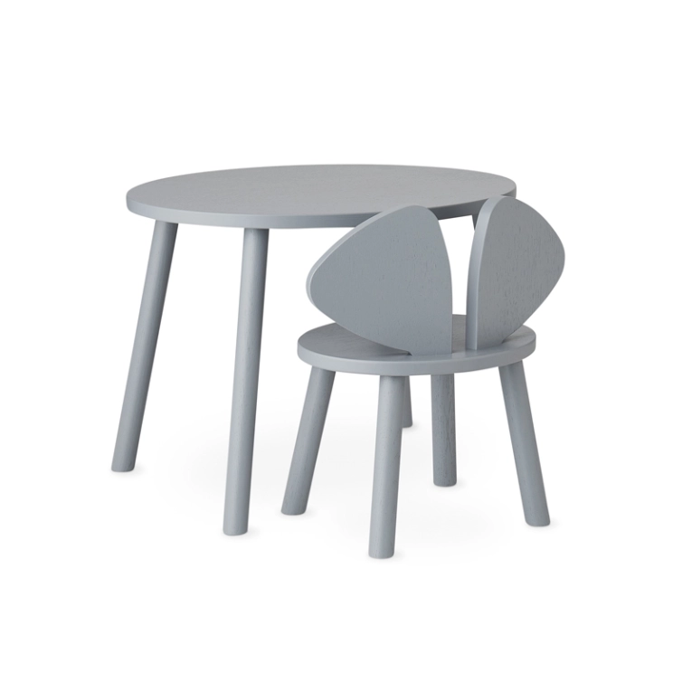 Siège enfant Chaise enfant MOUSE 2 à 5 ans Gris NOFRED
