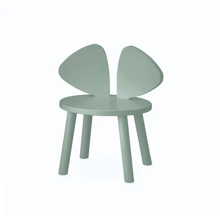 Siège enfant Chaise enfant MOUSE 2 à 5 ans Vert olive NOFRED