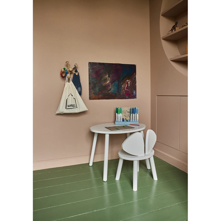 Siège enfant Chaise enfant MOUSE 2 à 5 ans Beige NOFRED