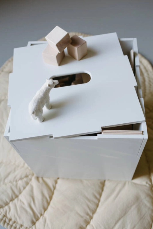 Rangement enfant Rangement CUBE Blanc NOFRED