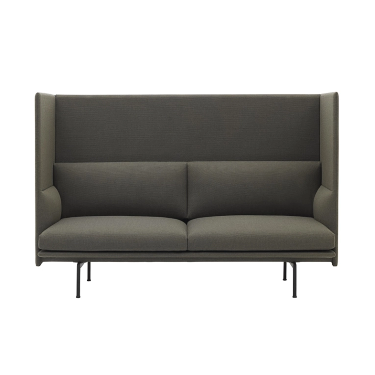 Canapé OUTLINE HIGHBACK 2 places Fiord 961 MUUTO