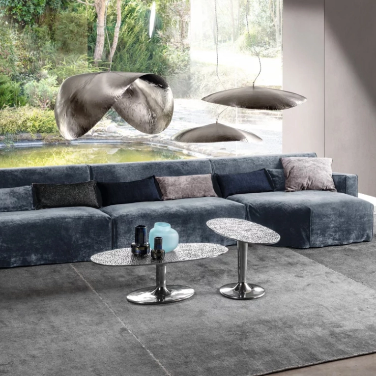 Table basse NEXT 148 Aluminium GERVASONI
