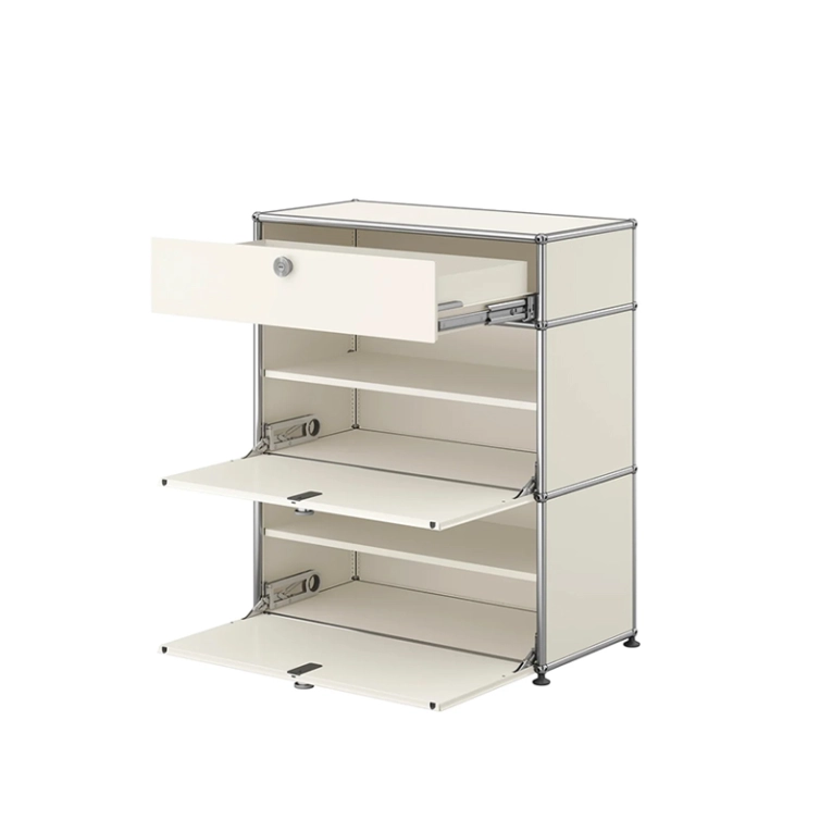 Meuble de rangement USM HALLER M25 Noir graphite USM HALLER