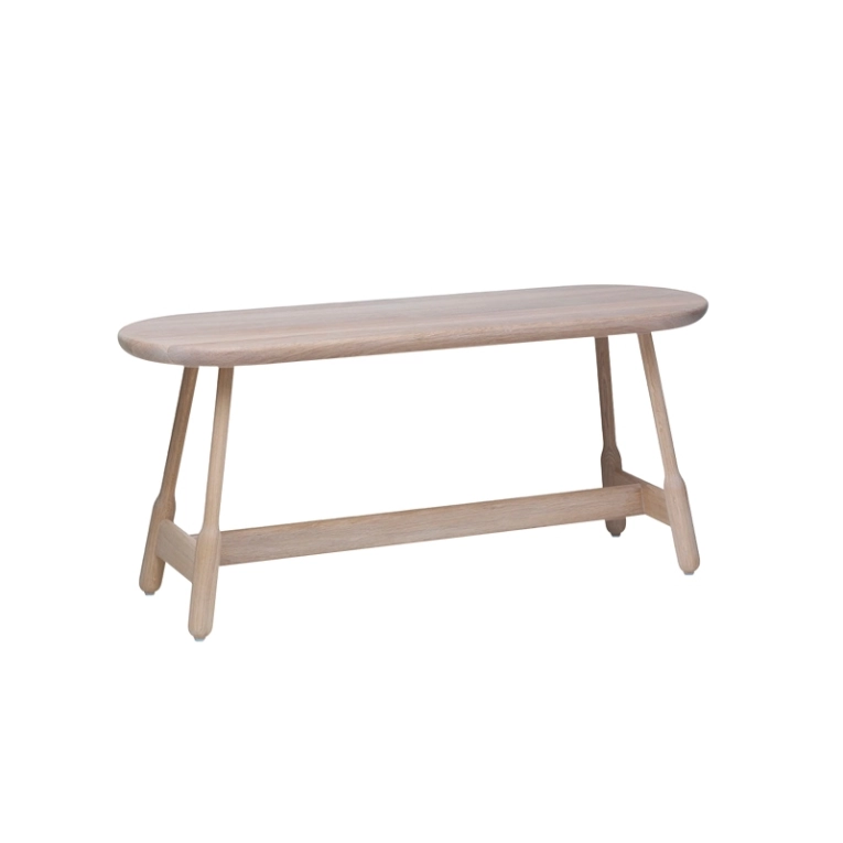 Banc ALBERT BENCH Blanc MASSPRODUCTIONS