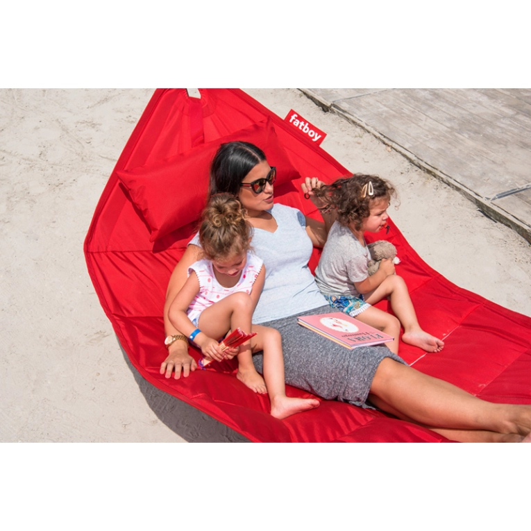 Bain de soleil, chaise longue et hamac Hamac HEADDEMOCK Rouge FATBOY
