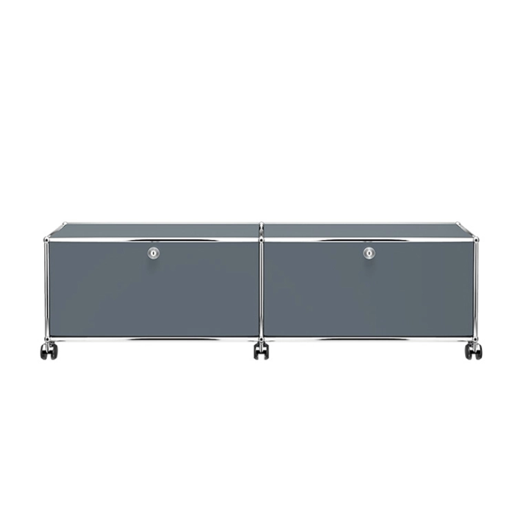 Meuble de rangement USM HALLER M61 Gris moyen USM HALLER