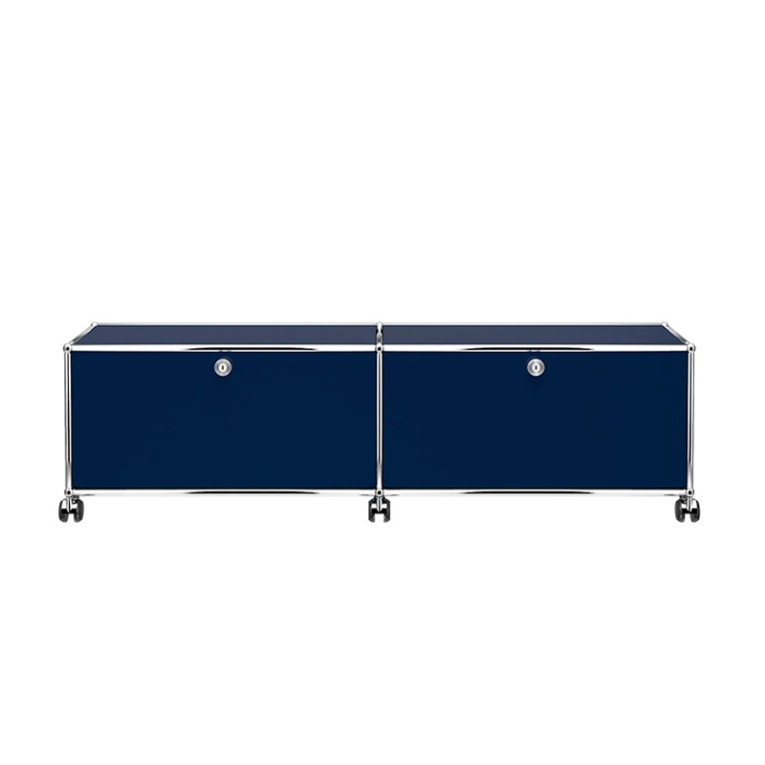 Meuble de rangement USM HALLER M61 Bleu acier USM HALLER