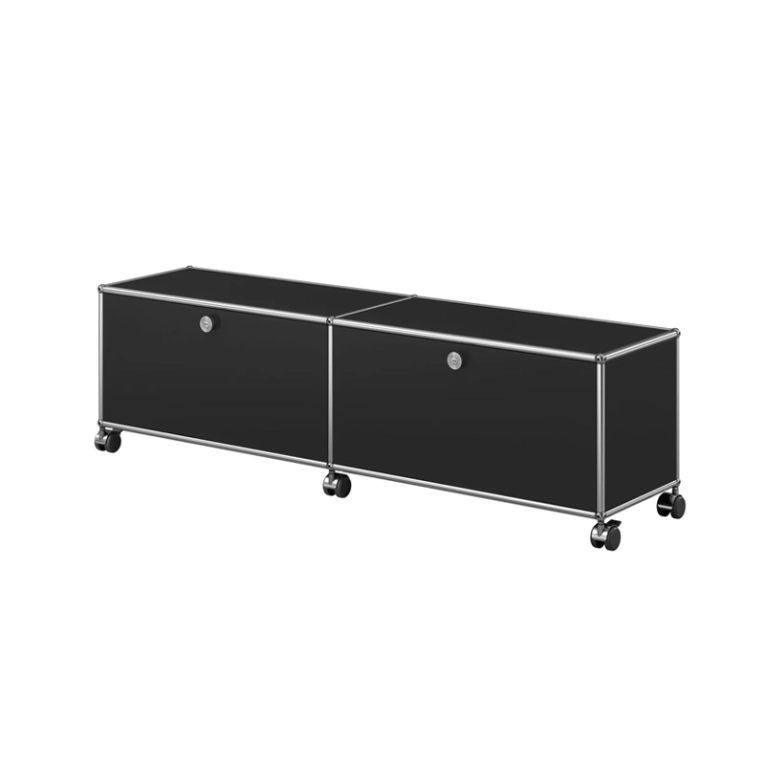 Meuble de rangement USM HALLER M61 Vert olive USM HALLER