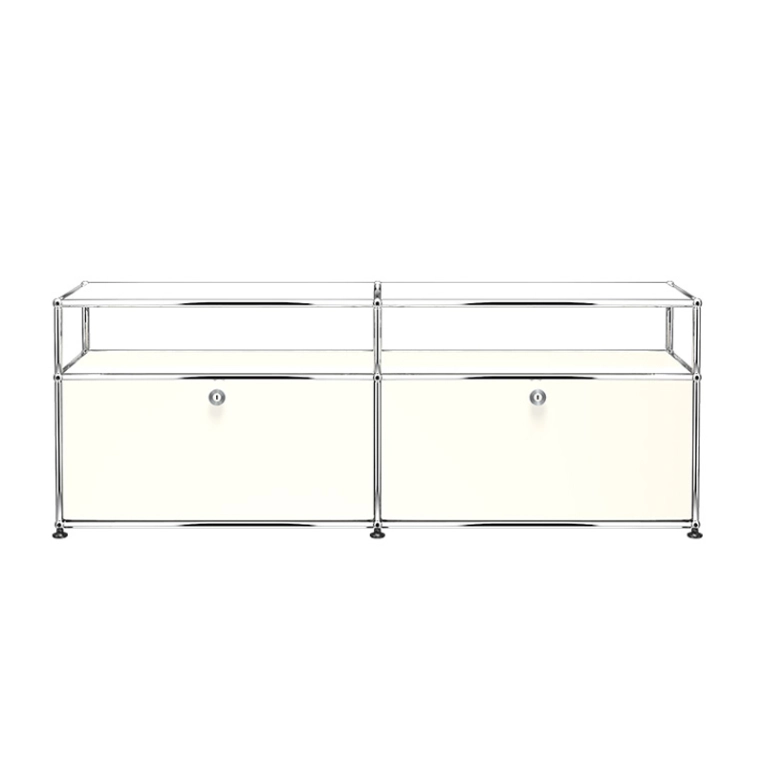 Meuble de rangement USM HALLER O2 Blanc pur USM HALLER