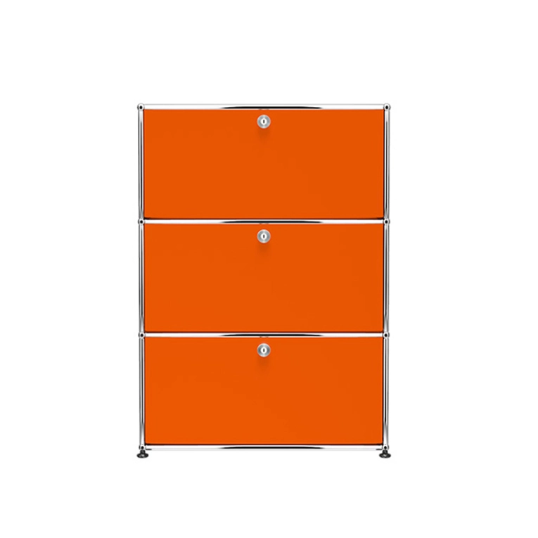 Meuble de rangement USM HALLER G1 Orange pur USM HALLER