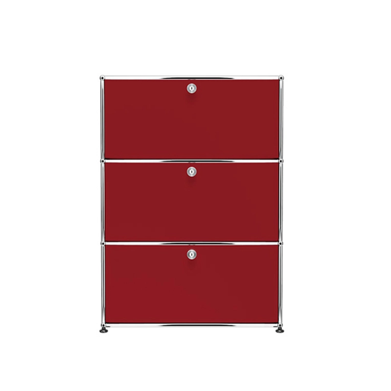 Meuble de rangement USM HALLER G1 Rouge rubis USM USM HALLER