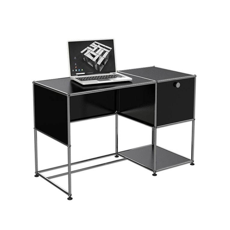 Bureau USM HALLER B21 HOME OFFICE Noir graphite USM HALLER