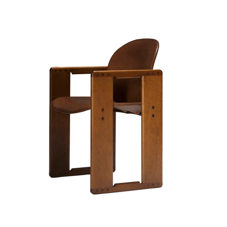 Chaise DIALOGO Cuir Aniline 02 TACCHINI