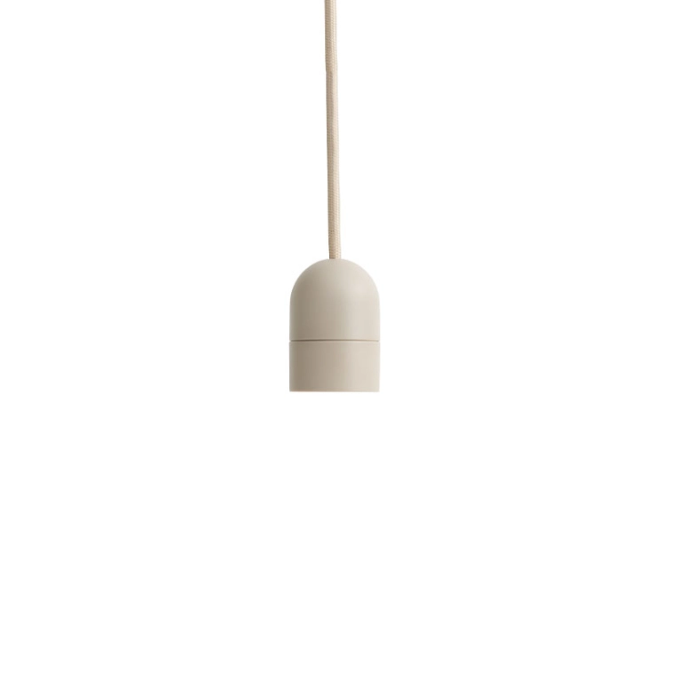 Accessoire luminaire Système électrique pour suspension COMMON Gris béton HAY