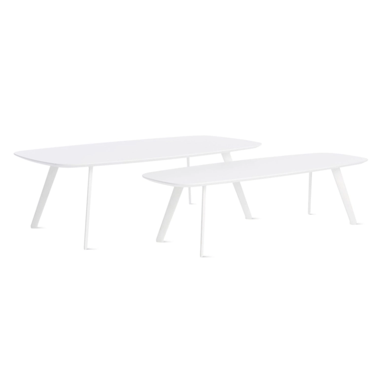 Table basse SOLAPA 40x120 blanc STUA