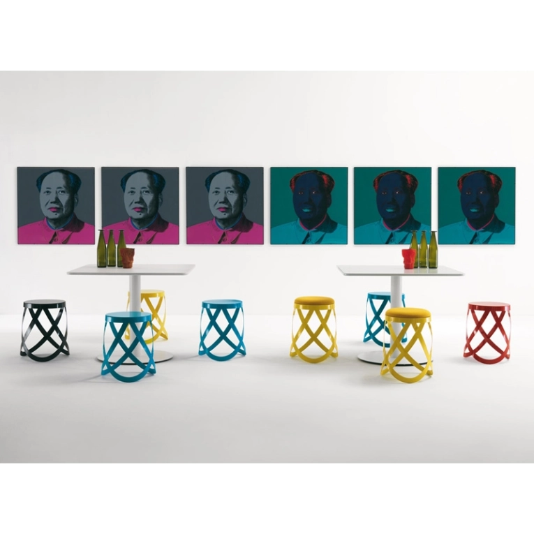 Tabouret RIBBON Noir CAPPELLINI