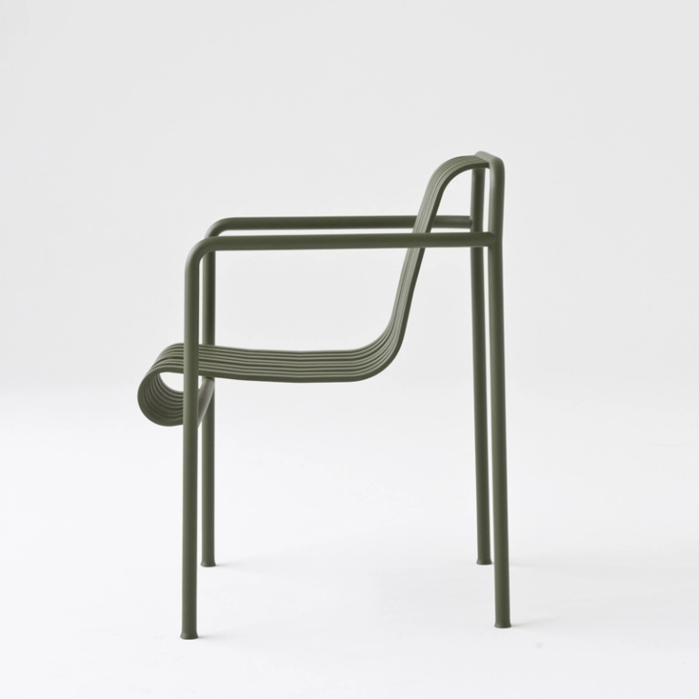 Chaise extérieur PALISSADE Anthracite HAY