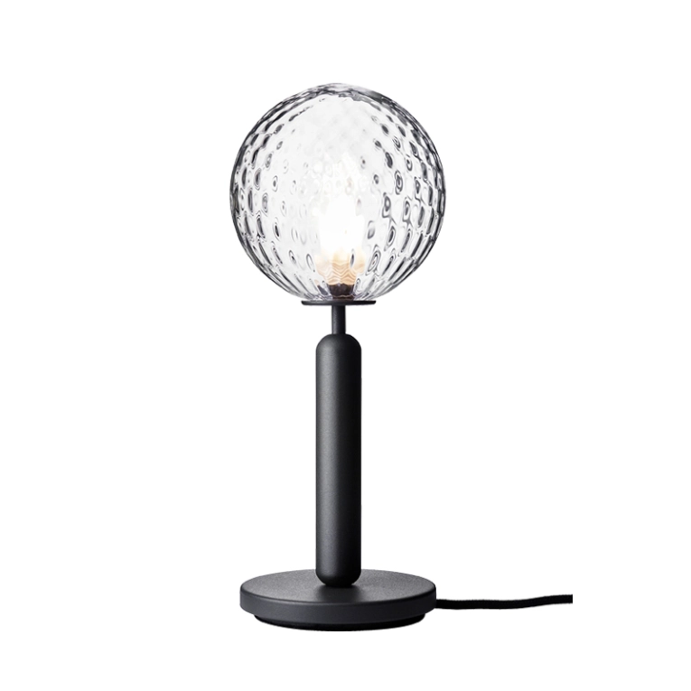 Lampe à poser MIIRA OPTIC Transparent/ gris NUURA
