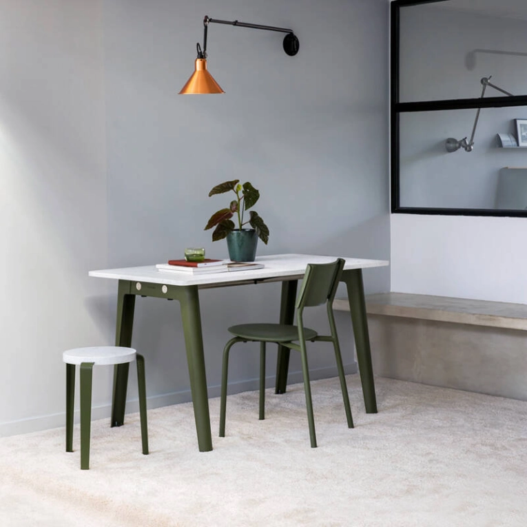 Bureau NEW MODERN Plastique Recyclé Vert Romarin TIPTOE