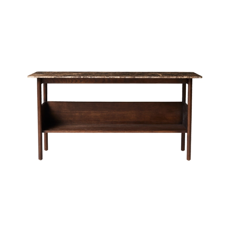 Console COLLECT Marbre Emperador marron WENDELBO