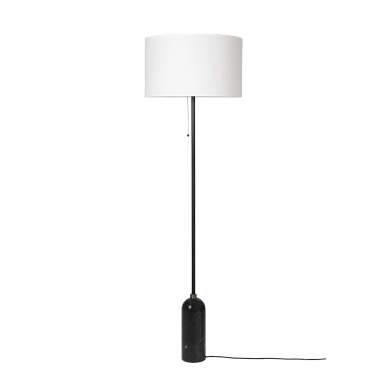 Lampadaire GRAVITY Marbre noir GUBI
