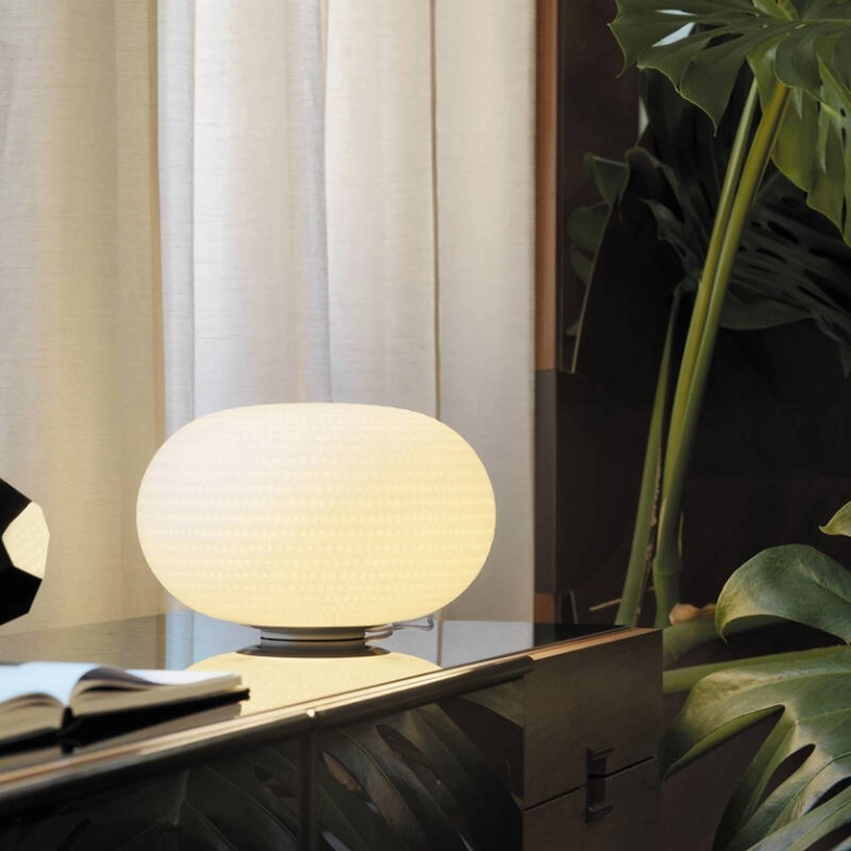 Lampe à poser BIANCA Blanc FONTANA ARTE
