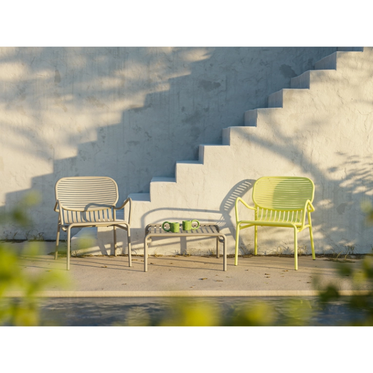 Fauteuil extérieur WEEK-END Corail PETITE FRITURE