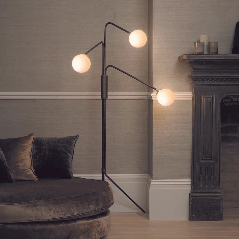 Lampadaire ARRAY Bronze/ laiton CTO LIGHTING
