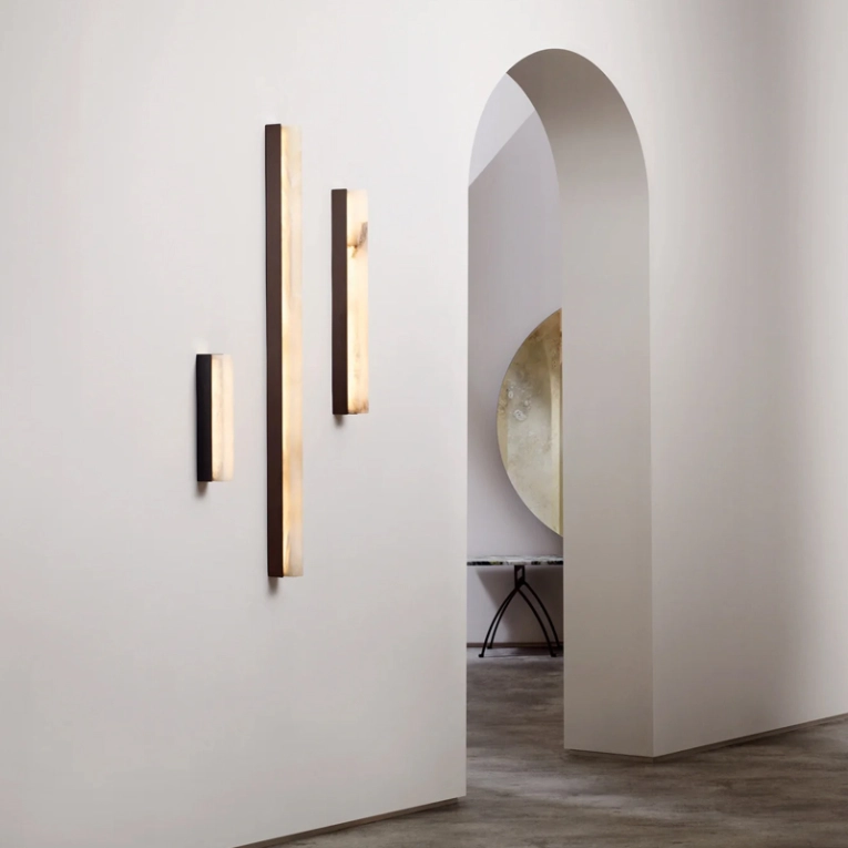 Applique ARTES 600 Laiton satiné CTO LIGHTING