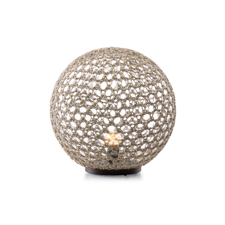Lampe à poser MONSIEUR LEBONNET Ø 60 Lin TRIBU