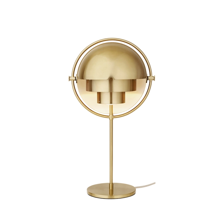 Lampe à poser MULTI-LITE Laiton GUBI