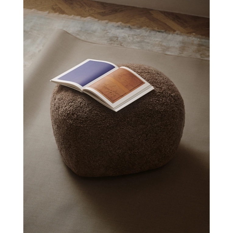 Pouf LITTLE BIG Sheepskin Sheepskin Moonlight NORR11